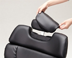 Removable covers for seat, backrest, headrest and arms for all models