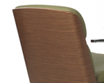 Rosewood backrest shell